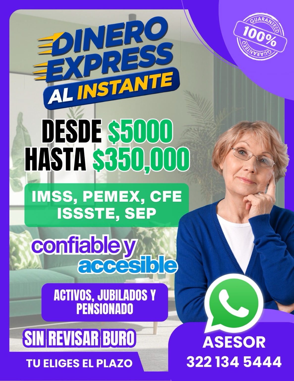 Dinero Express al instante